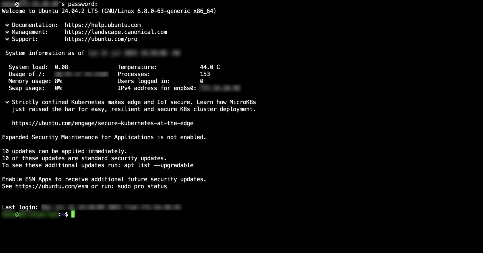 Logon Screen